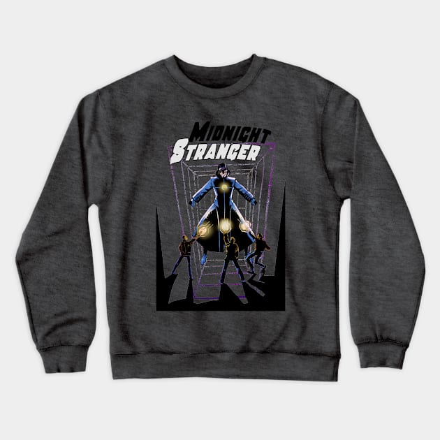 Midnight Stranger 1 Crewneck Sweatshirt by Blue Moon Comics Group